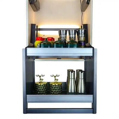 Restoranas Virtuvė Aliuminio lydinio elektrinė pakeliama spintelė