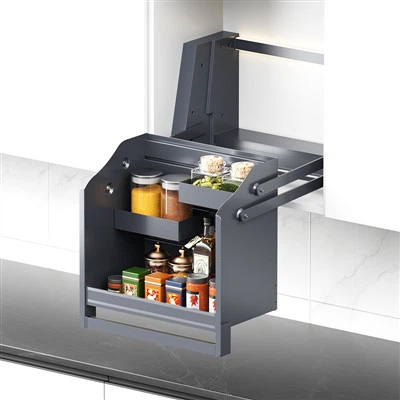 Virtuvės spintelė Lift Profesionalus vielos krepšelis Virtuvė